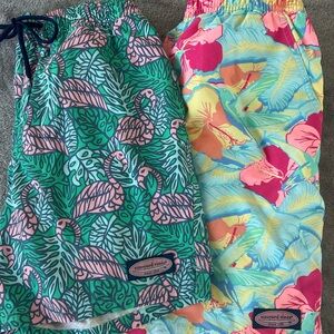 2 Men’s Vineyard Vines Swim Trunks!
